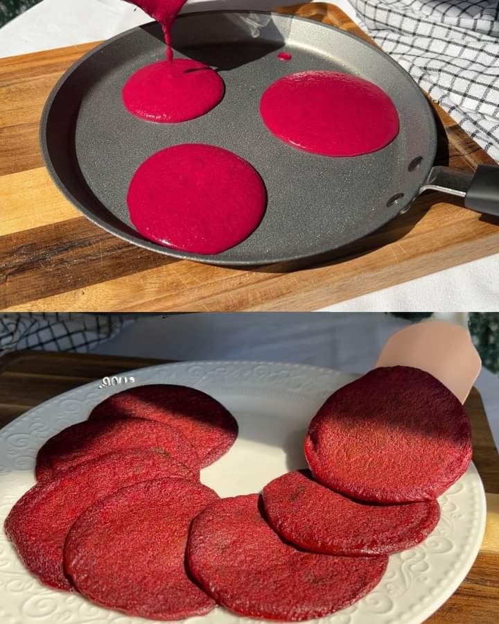 Beetroot Pancakes 1 Beetroot Pancakes