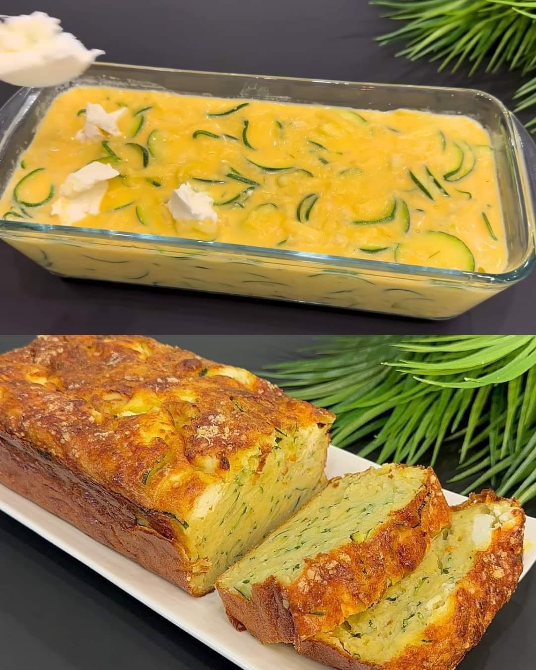 Zucchini and Parmesan Savory Cake 4 Zucchini and Parmesan Savory Cake