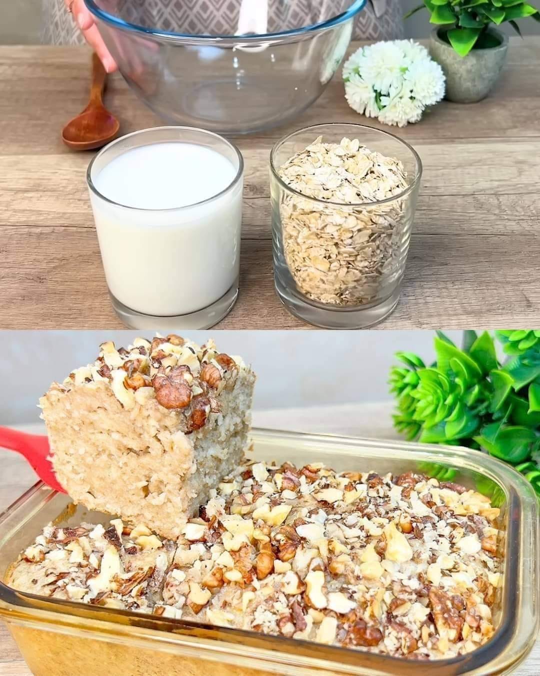 Healthy Oatmeal Breakfast Cake 1 Healthy Oatmeal Breakfast Cake