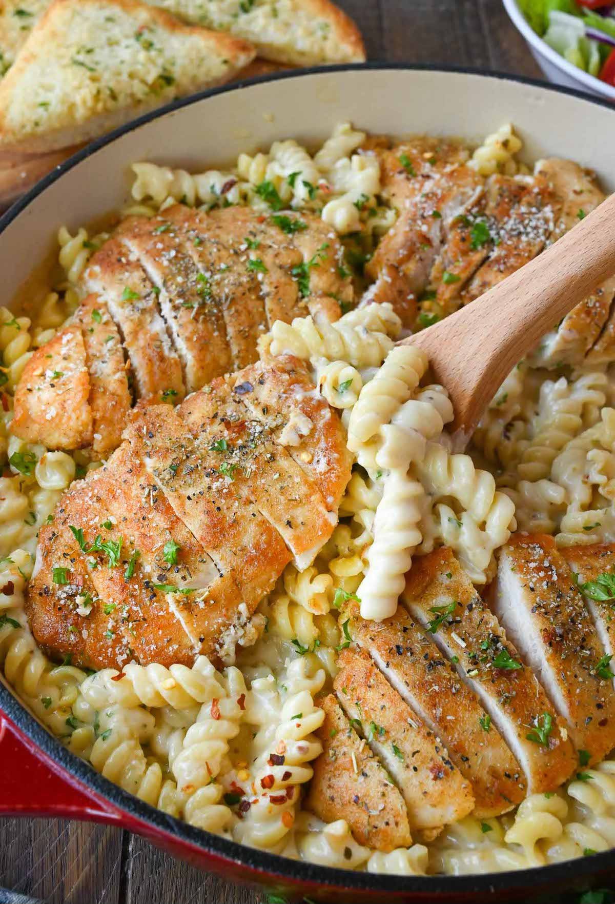 Recipe for Creamy Chicken Pasta 1