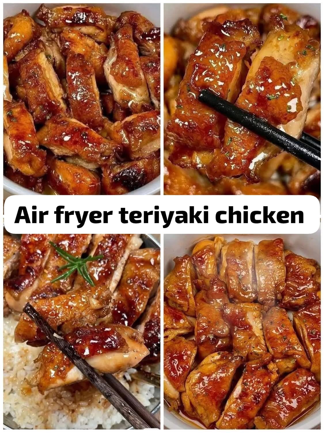 Air Fryer Teriyaki Chicken 1