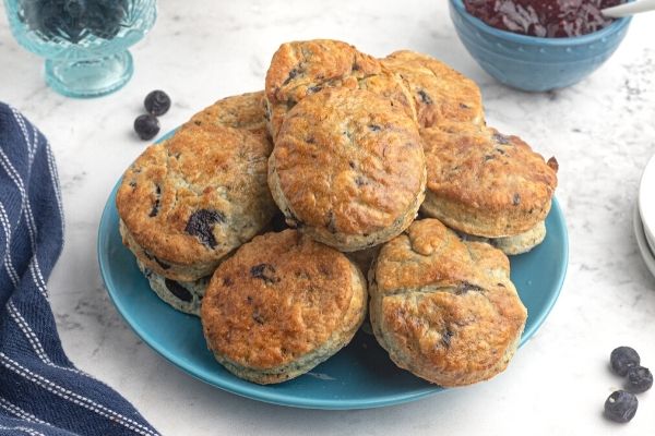 Air Fryer Blueberry Scones 1