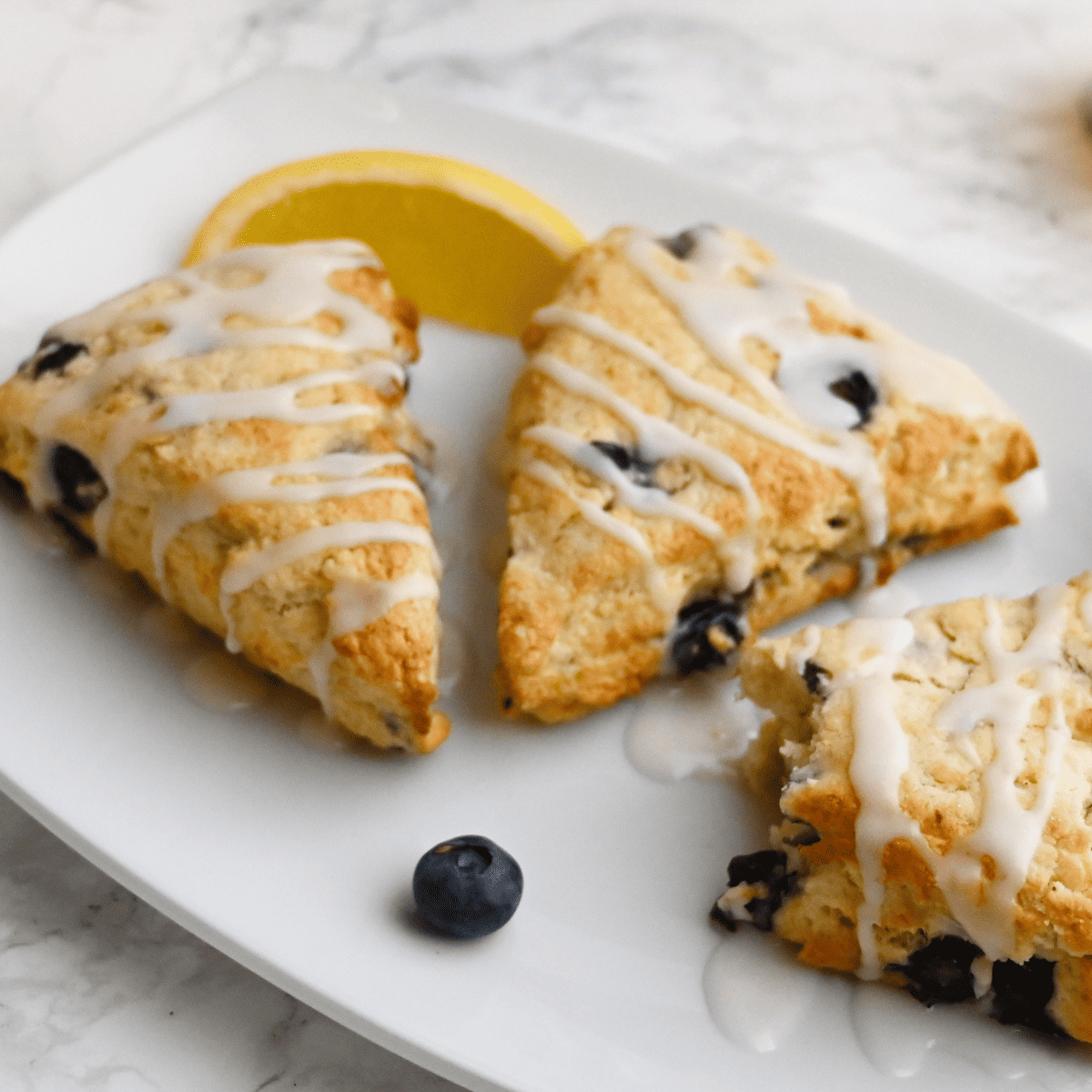 Air Fryer Blueberry Scones 1