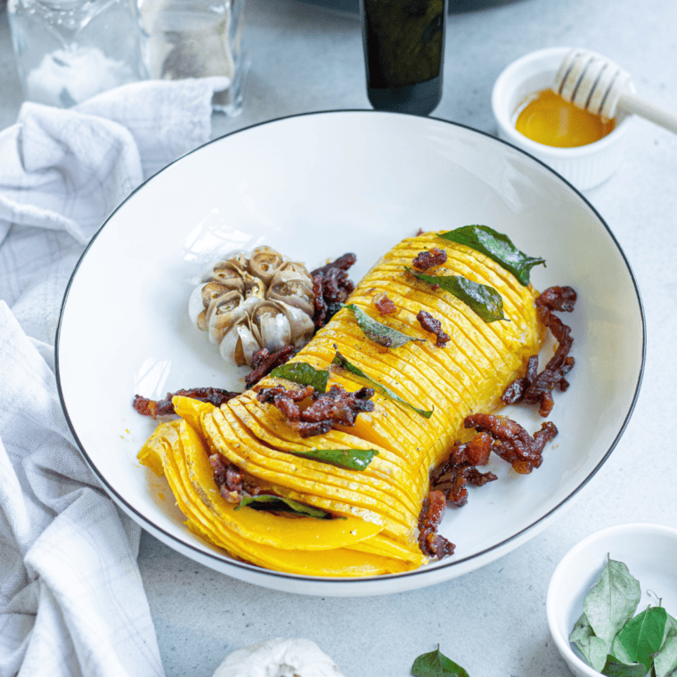 Air Fryer Butternut Squash Halves 6