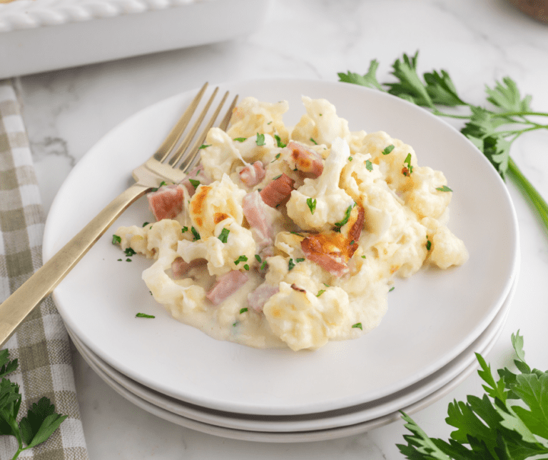 Air Fryer Cauliflower Gratin 1