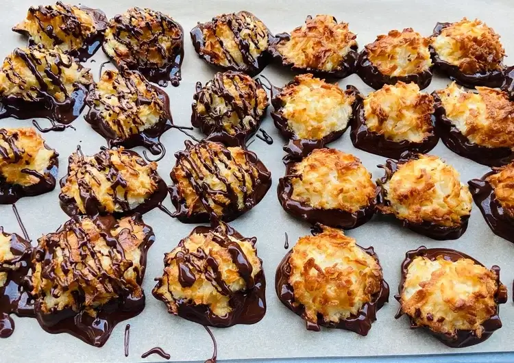 Air Fryer Coconut Macaroons 1