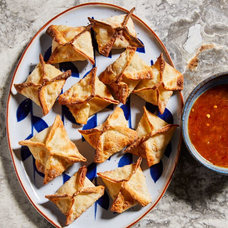 Air Fryer Crab Rangoon 1
