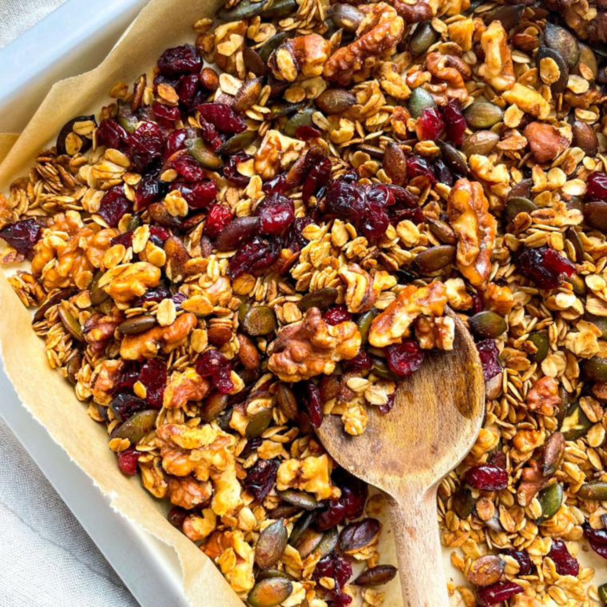 Air Fryer Cranberry Granola 1