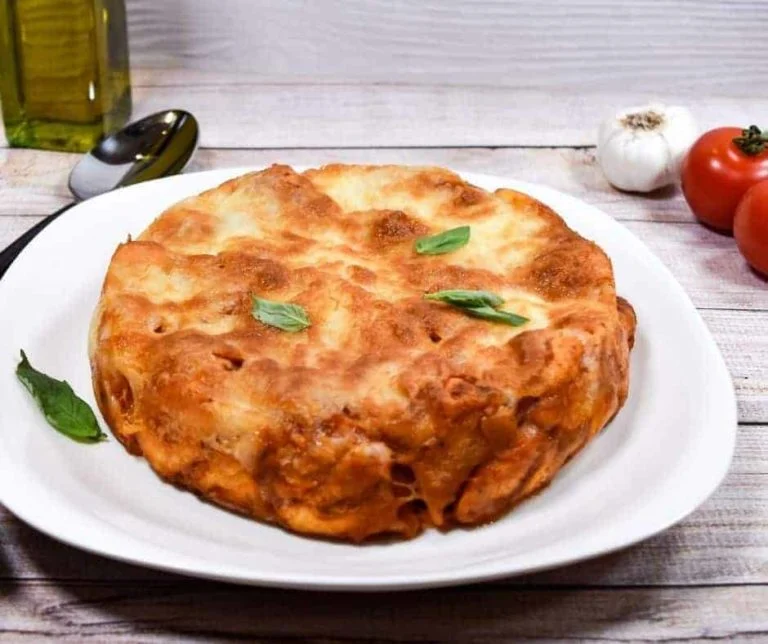 Air Fryer Pepperoni Pizza Bake 1