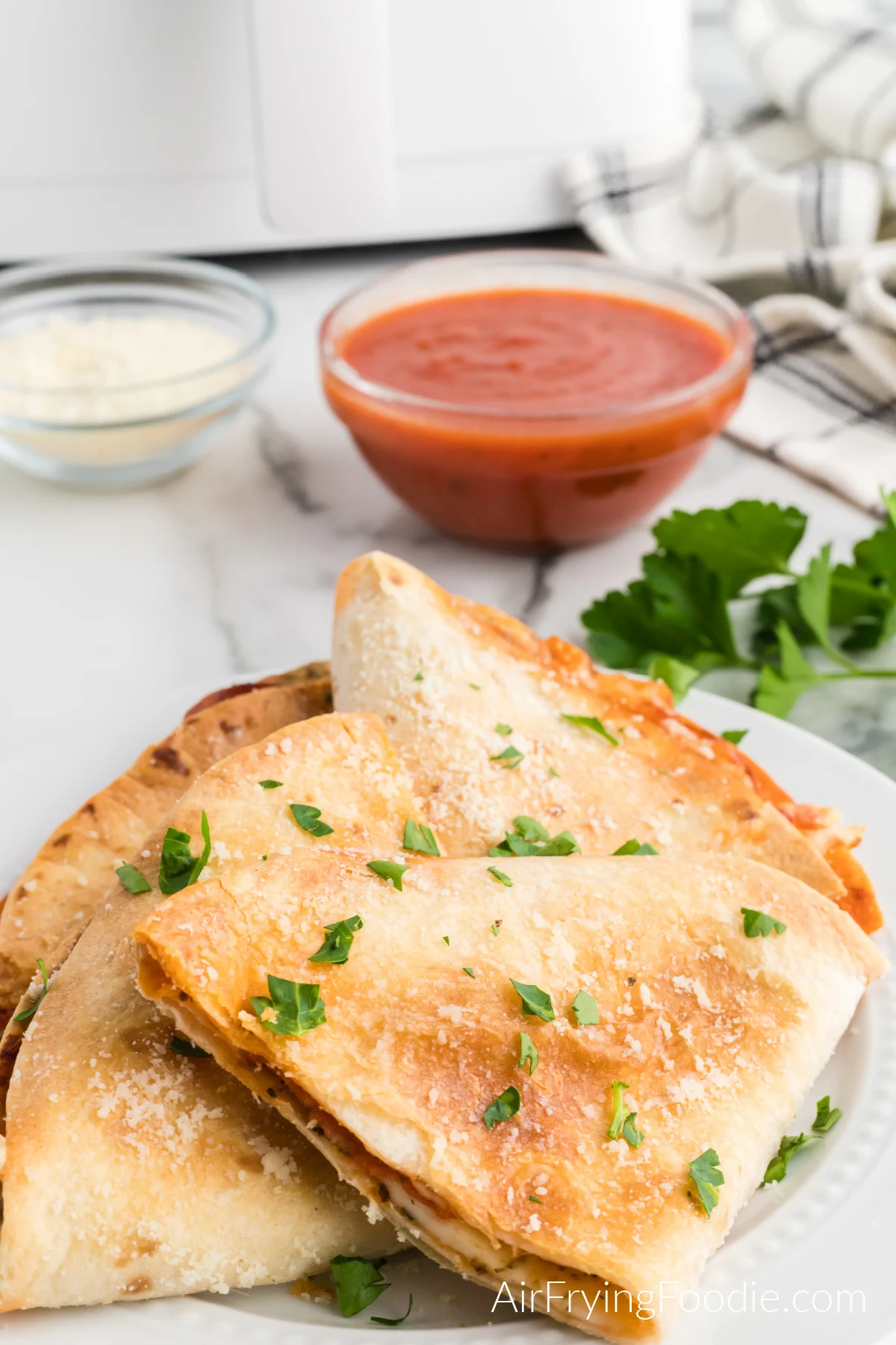 Air Fryer Pizza Quesadilla 1