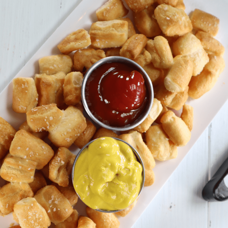 Air Fryer Pretzel Bites Recipe With Pizza Dough 1