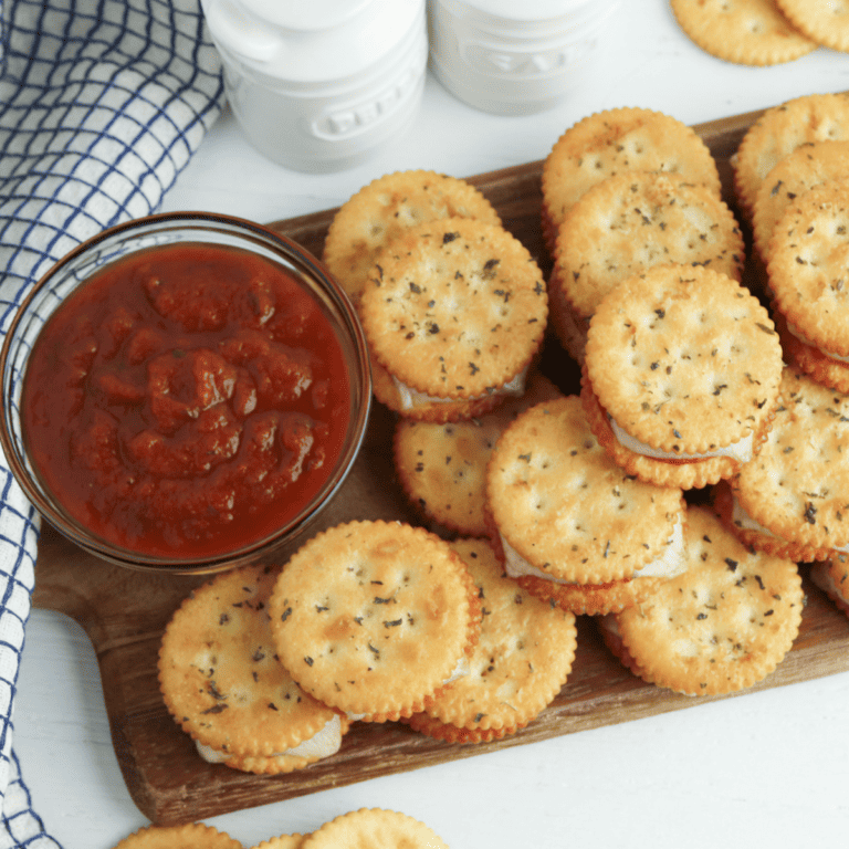 Air Fryer Ritz Cracker Sandwiches 1