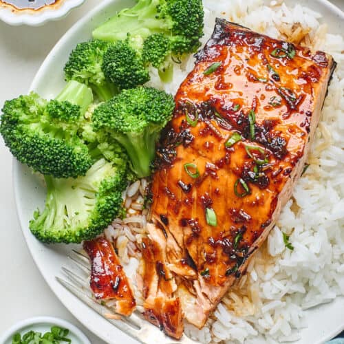 Air Fryer Honey Garlic Salmon 1
