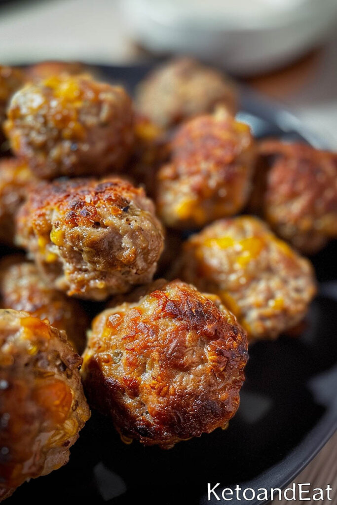Carnivore Cream Cheese Sausage Balls