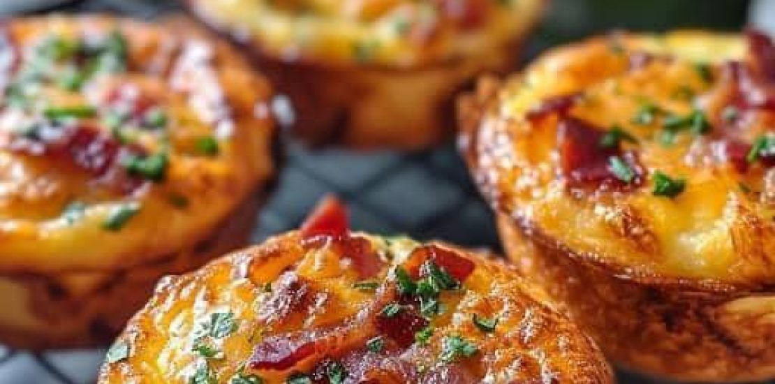 Bacon Quiche Tarts 1