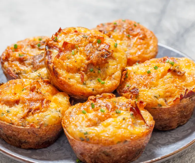 Air Fryer Ham and Cheese Egg Cups 1