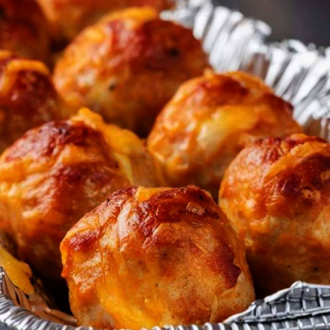 These balls are my husband’s ultimate weakness. He can finish the entire tray by himself 1