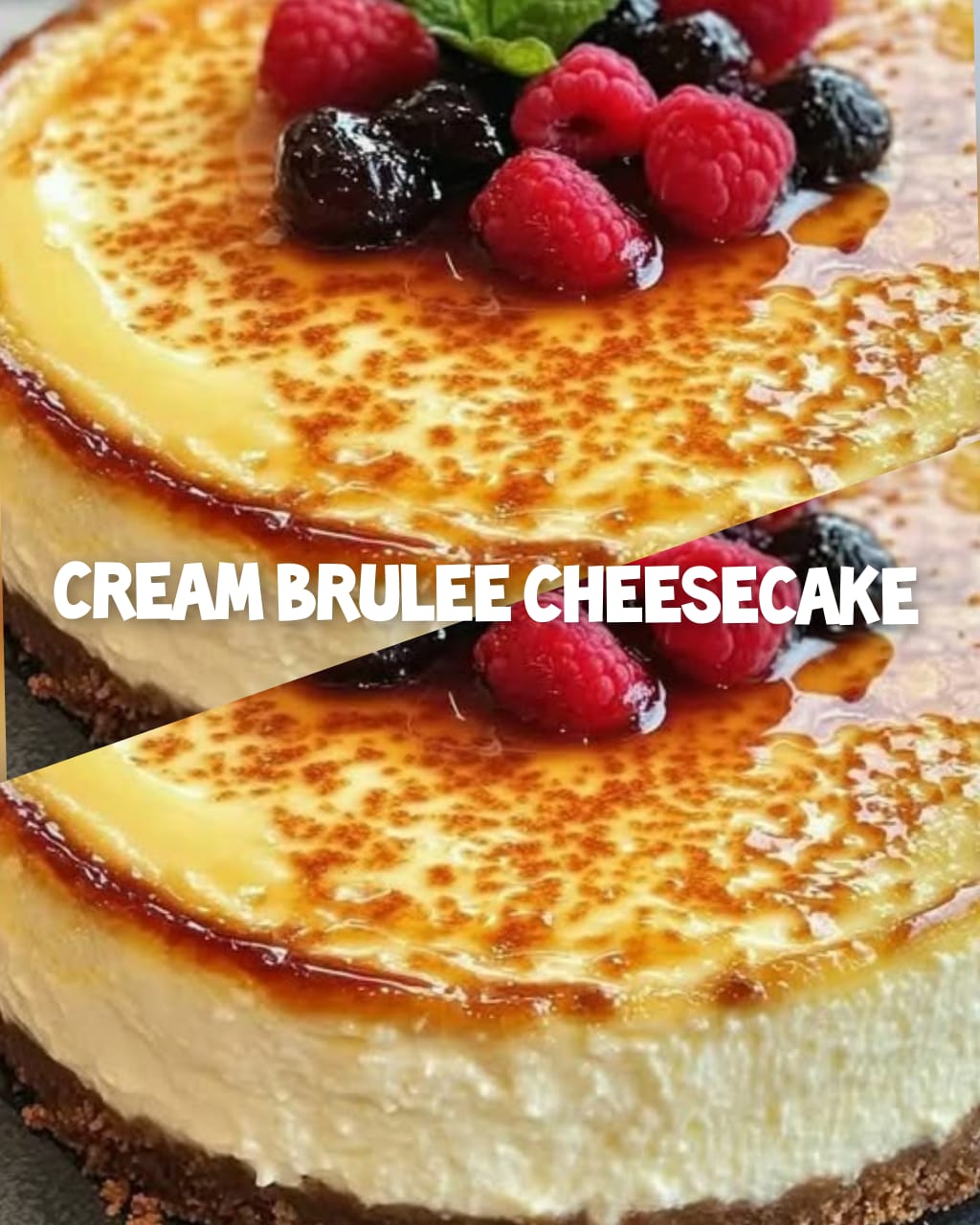 Mini Crème Brûlée Cheesecakes 1