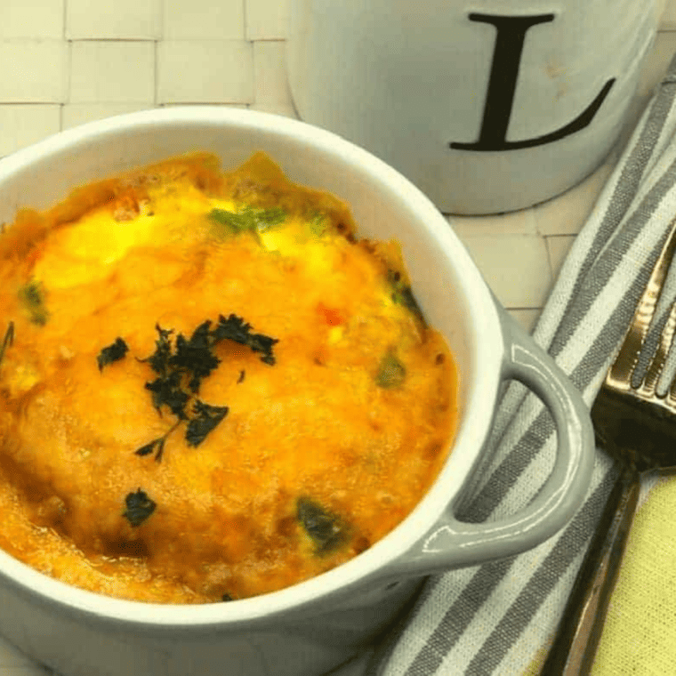 Air Fryer Vegetable Omelet 1