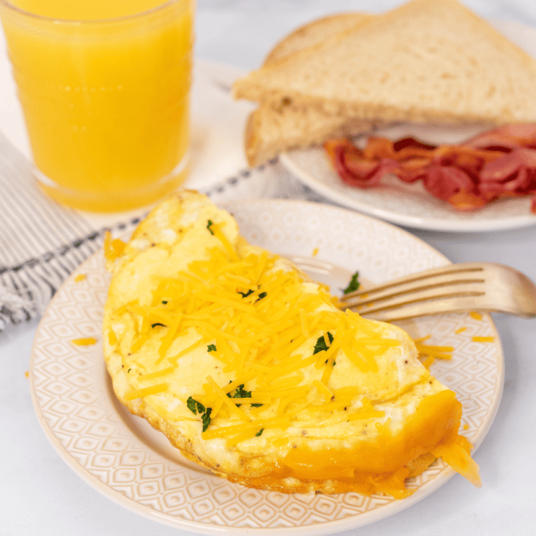 omelette in air fryer 1