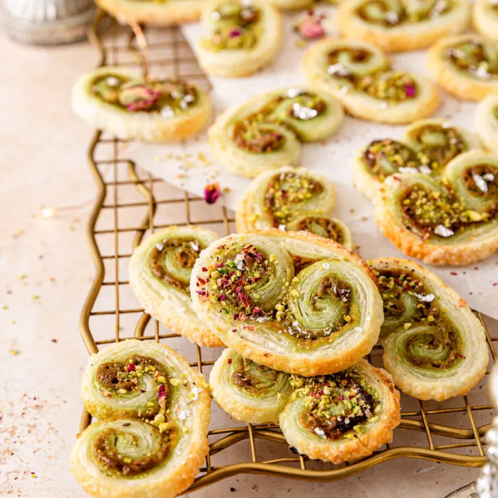 Cardamom Pistachio Palmiers 1