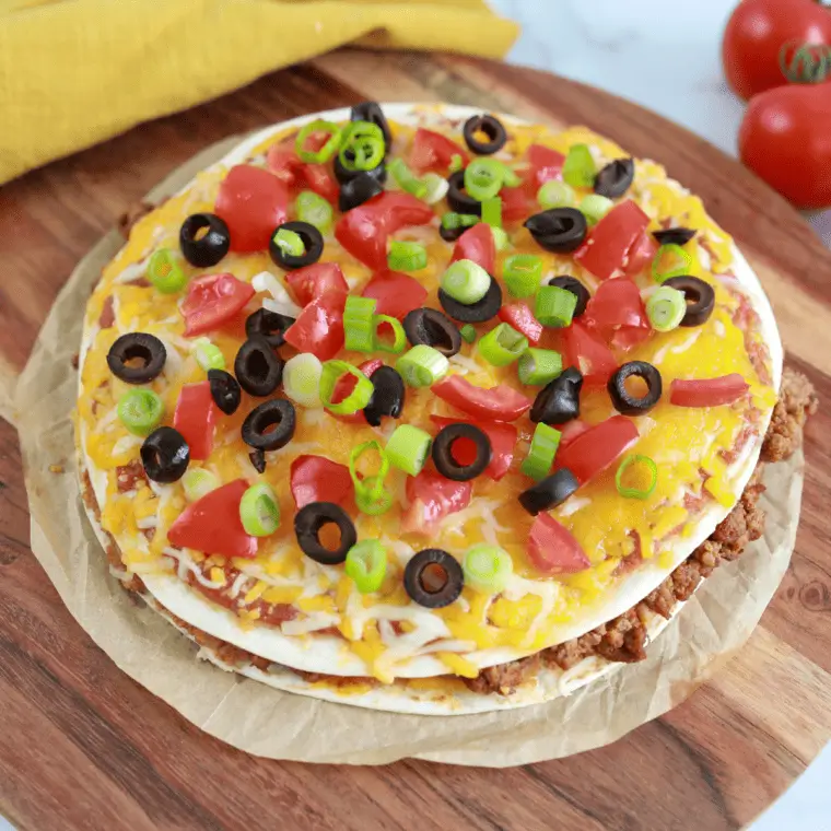 Taco Bell Mexican Pizza Recipe In The Air Fryer 1