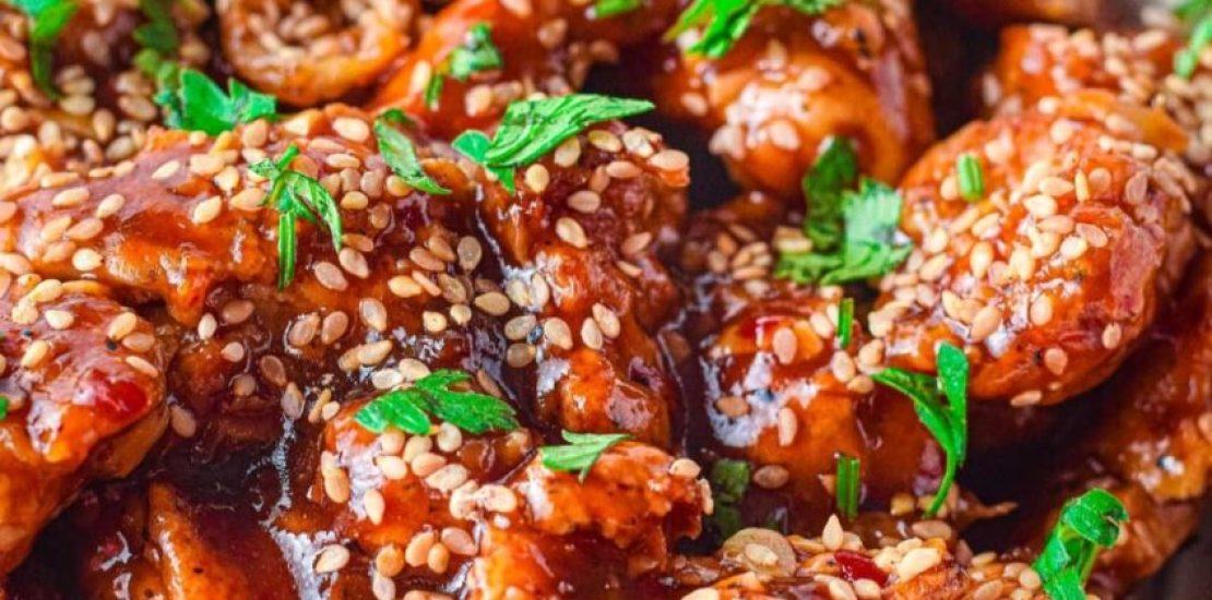 Air Fryer Sesame Chicken 1