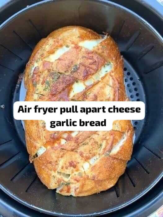 Air Fryer Pull Apart Cheese Garlic Bread 1