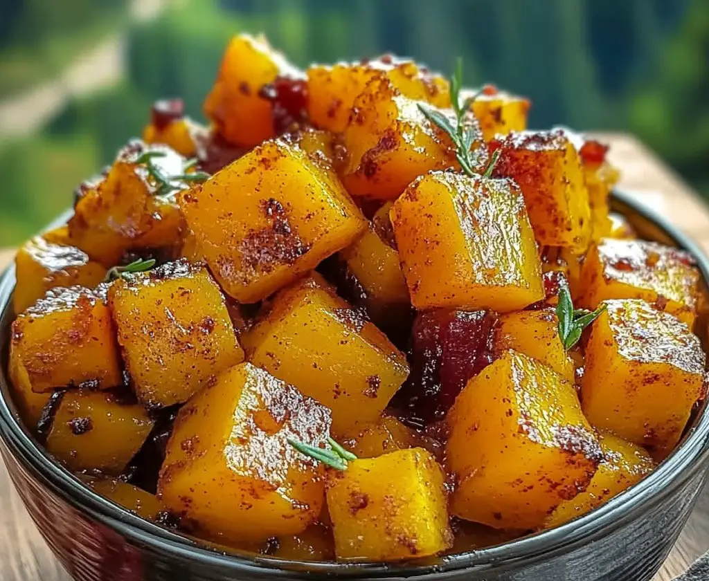 Cinnamon Roasted Butternut Squash  1