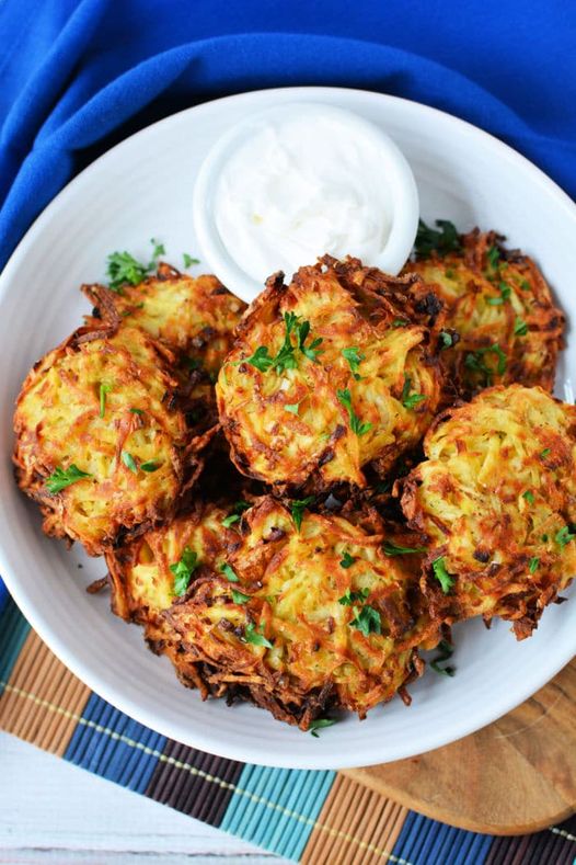 Crispy Golden Air Fryer Latkes 1
