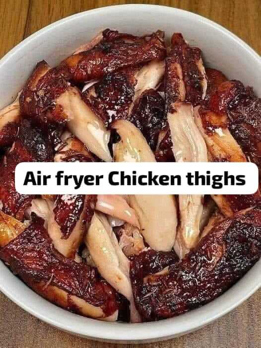 Chicken thighs in an air fryer 1