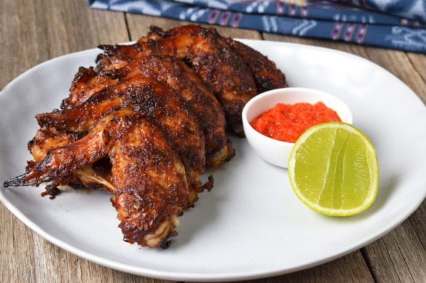 Hawker Style Air Fryer BBQ Chicken Wings 1