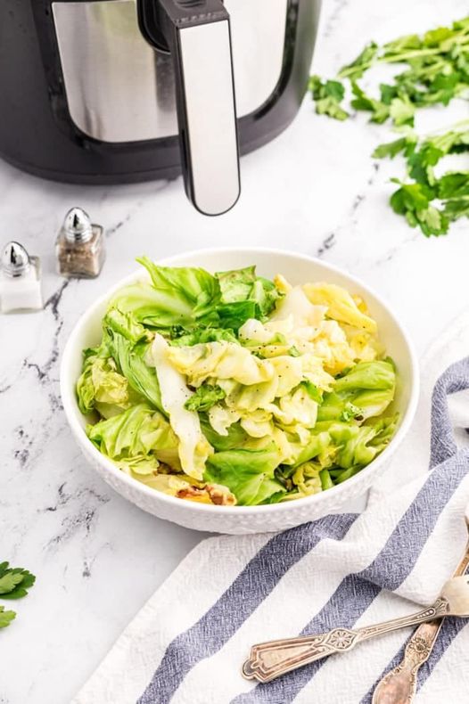Air Fryer Chopped Roasted Cabbage Recipe 1