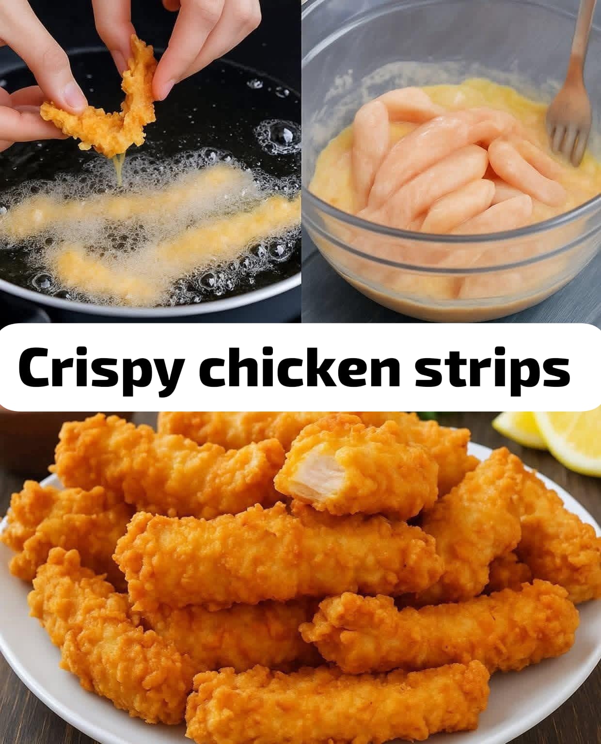 strips of crispy chicken 1