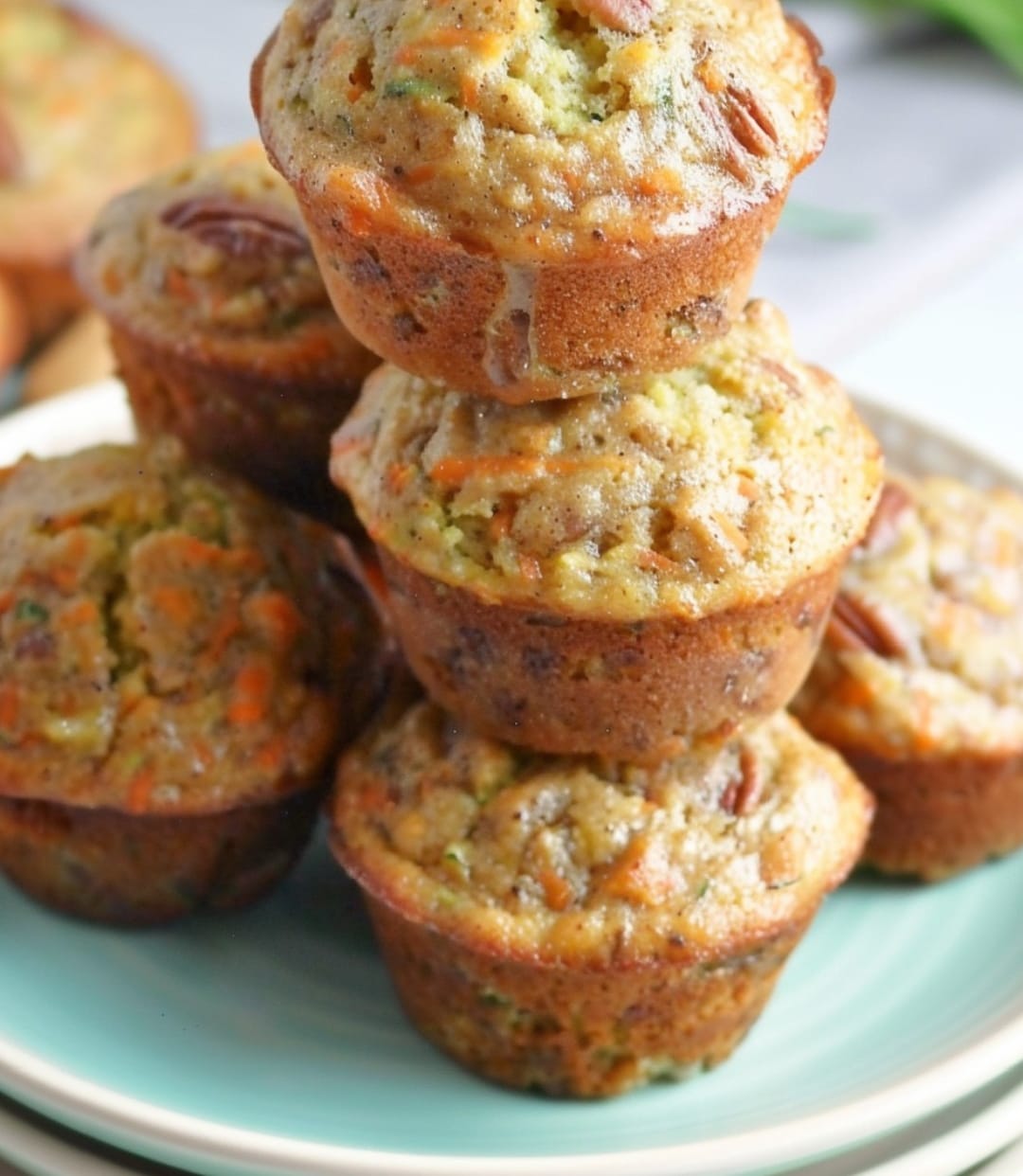 Wholesome Carrot and Zucchini Muffins 1