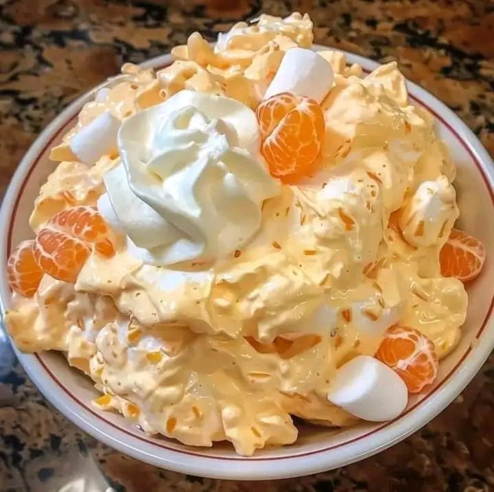 Dreamsicle Salad in Orange 1