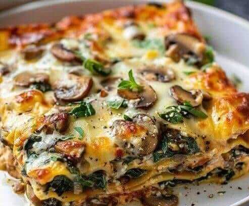 Chicken, Mushroom, and Spinach Lasagna 6