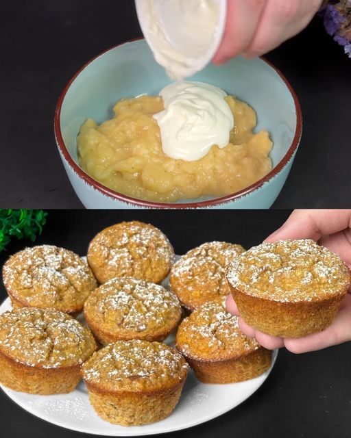 Healthy Two-Ingredient Oatmeal and Banana Dessert 1 Healthy Two-Ingredient Oatmeal and Banana Dessert