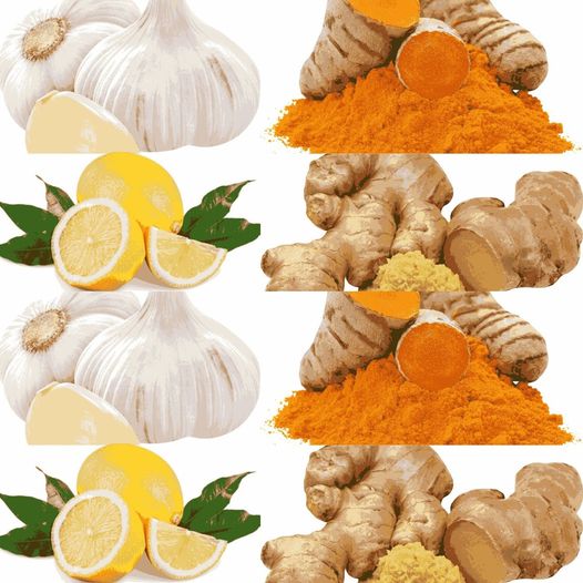 Ginger, Garlic, Turmeric, and Lemon: A Potent Natural Blend for Health Benefits 1