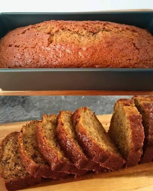 Recipe for Moist Banana Bread 1