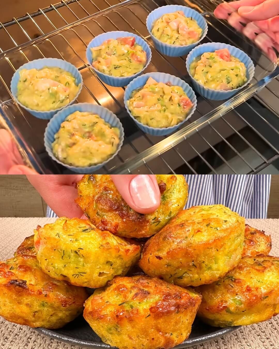 Savory Zucchini & Potato Muffins 7 Savory Zucchini & Potato Muffins