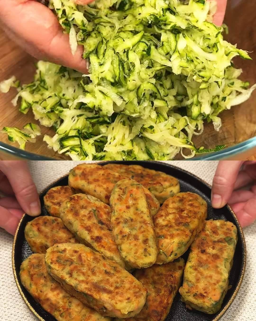 Zesty Zucchini Patties 1 Zesty Zucchini Patties