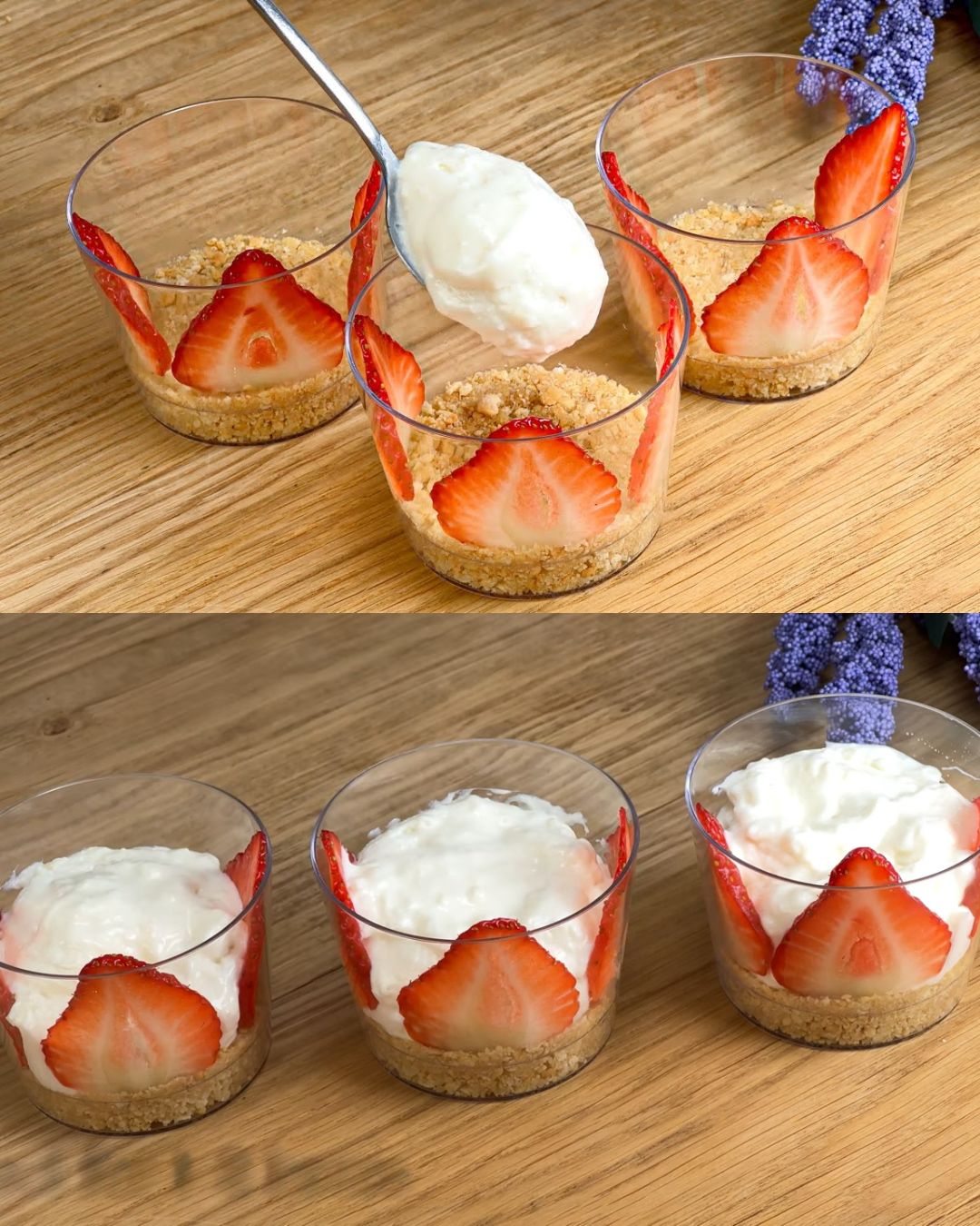 Strawberry Enjoyment in 10 Minutes! No Oven, No Eggs, No Cream! 6 Strawberry Enjoyment in 10 Minutes! No Oven, No Eggs, No Cream!