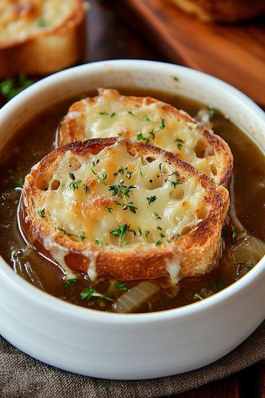 Recipe for French Onion Soup 8