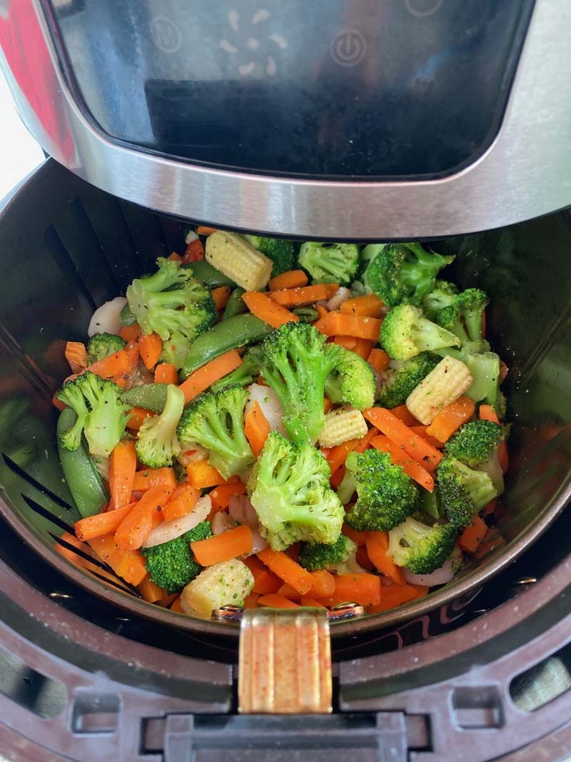 The ideal frozen veggie side dish is made in an air fryer 1