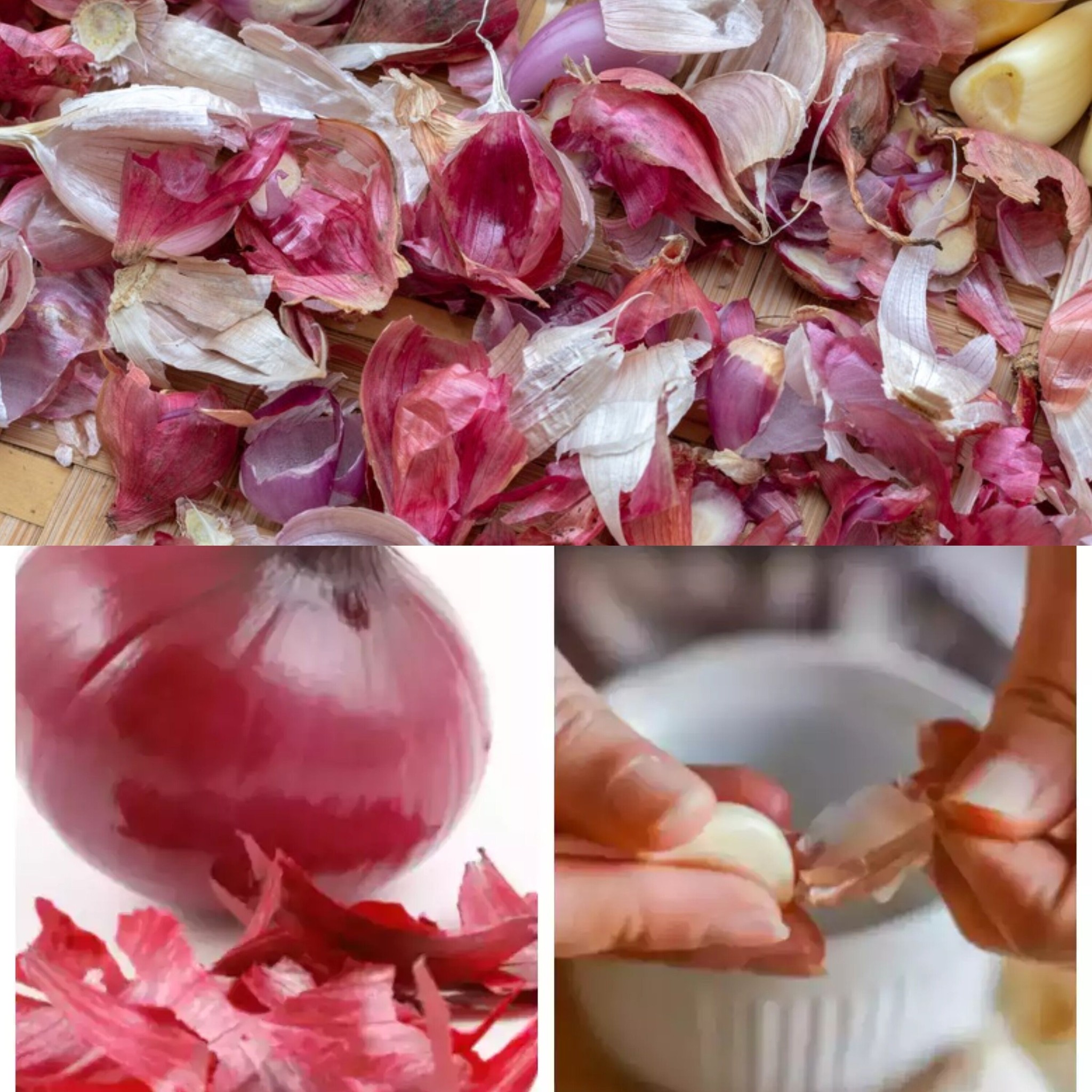 Benefits of Onion and Garlic Peels Don't discard them. 1