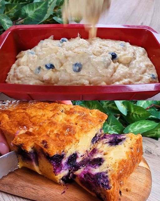 Oatmeal, Apple, and Blueberry Loaf Cake 1 Oatmeal, Apple, and Blueberry Loaf Cake