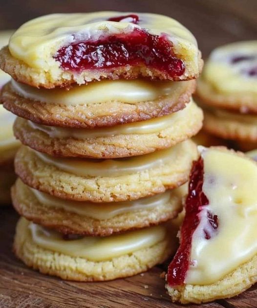 Delicious Lemon and Cherry Cookies 1