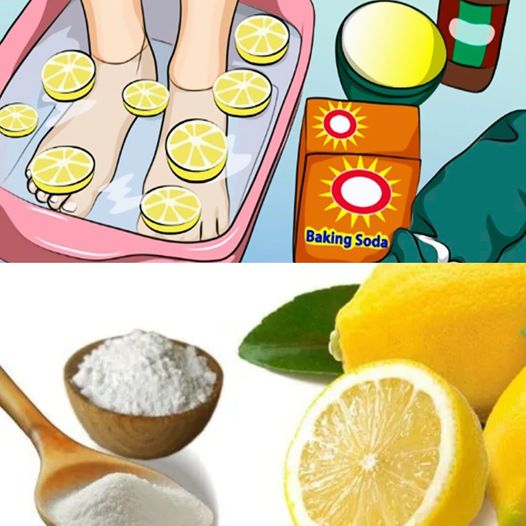 Soak Your Feet in This Lemon and Baking Soda Mixture 1