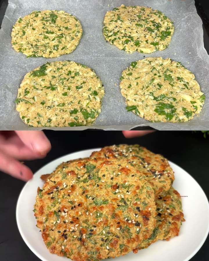 Cheesy Oatmeal Patties 1 Cheesy Oatmeal Patties